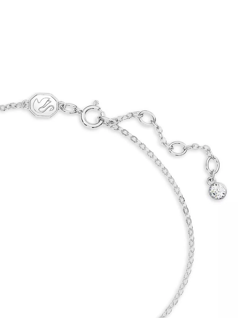 商品Swarovski|Volta Rhodium-Plated &amp; Cubic Zirconia Bracelet,价格¥978,第4张图片详细描述