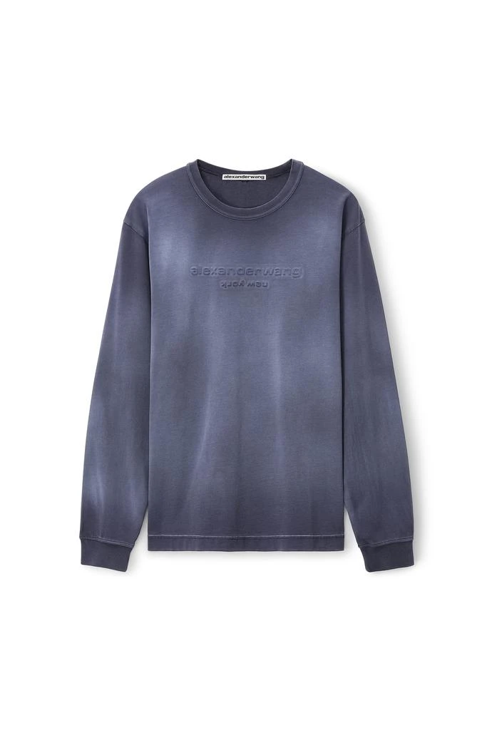 商品Alexander Wang|男款 水洗长袖T恤,价格¥1214,第1张图片