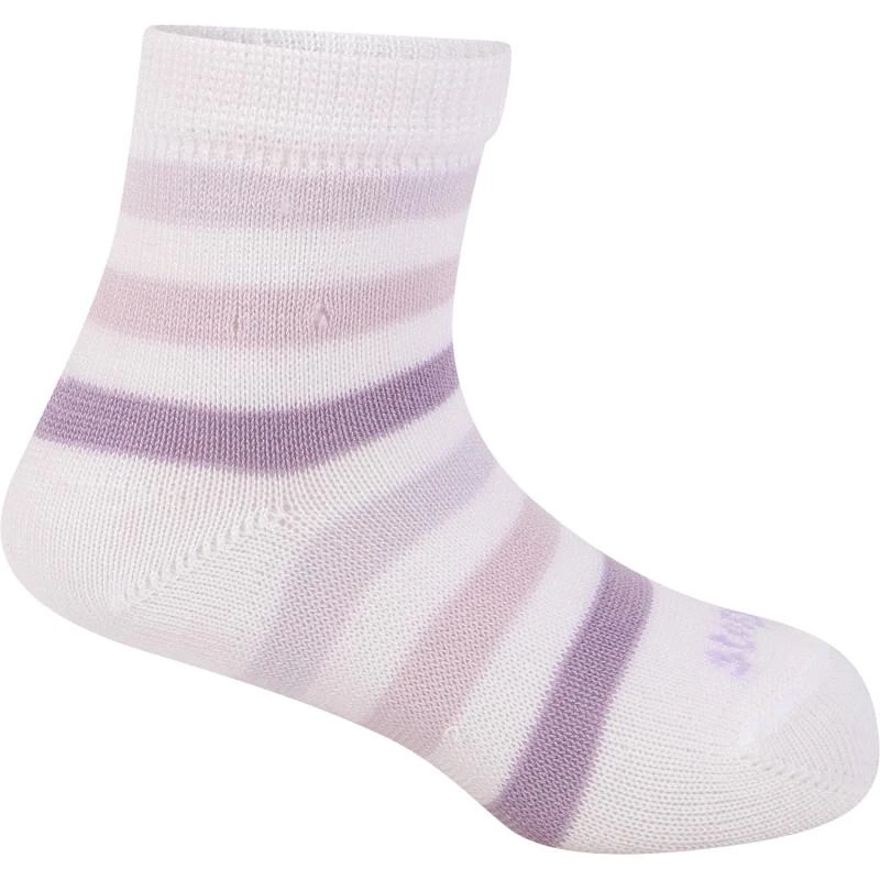 商品Story Loris|Striped socks in lilac and white,价格¥99,第2张图片详细描述
