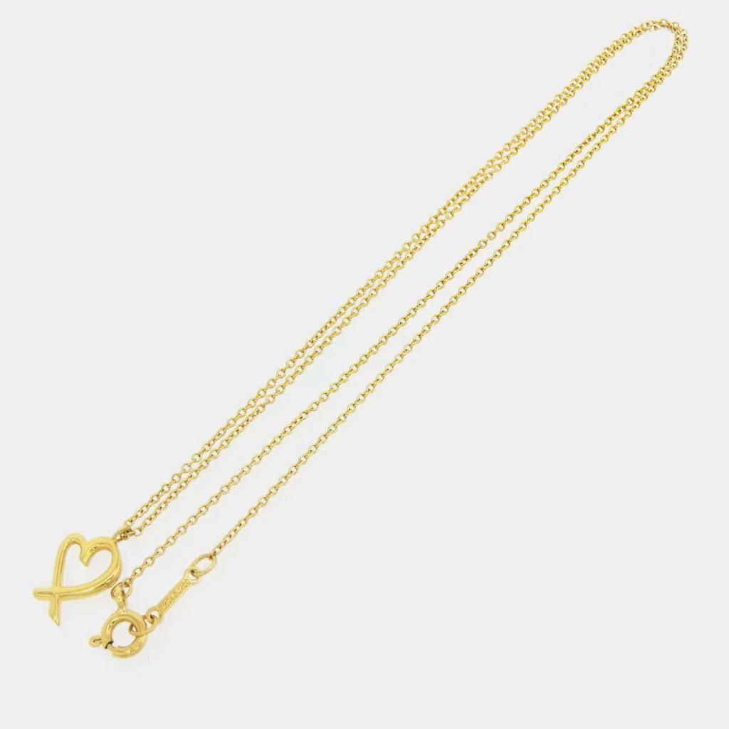 商品[二手商品] Tiffany & Co.|Tiffany & Co Gold Metal 18K Paloma Picasso Loving Heart Necklace,价格¥5995,第3张图片详细描述