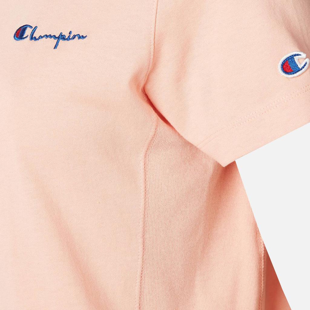 Champion Women's Small Script T-Shirt - Pink商品第3张图片规格展示