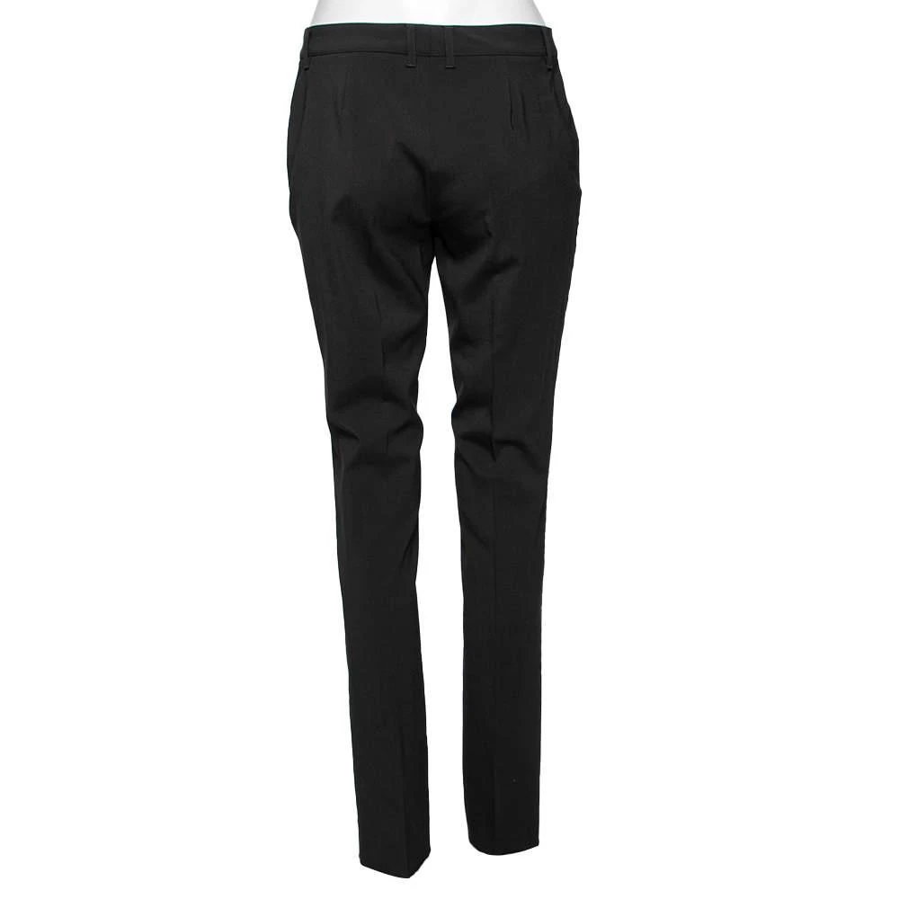 商品[二手商品] Burberry|Burberry Black Wool Regular Fit Pants S,价格¥769,第3张图片详细描述
