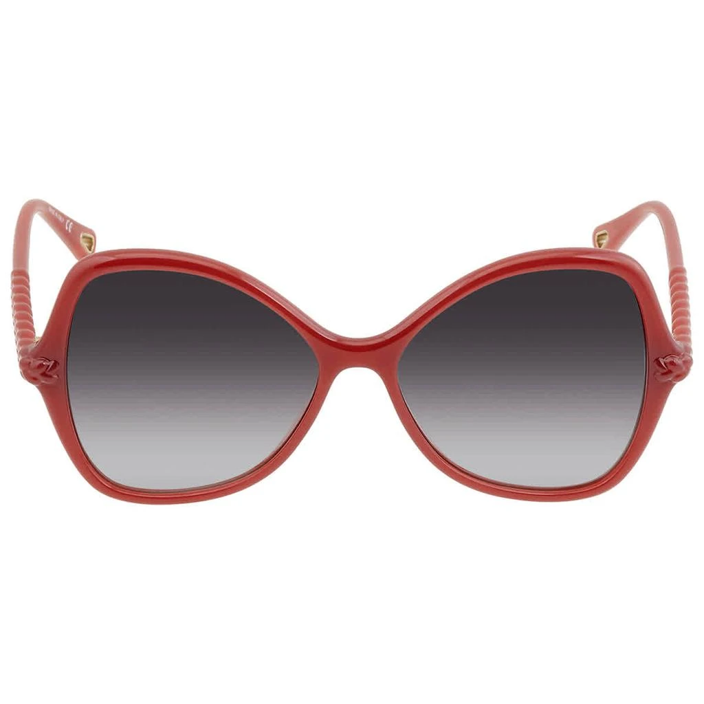 商品Chloé|Grey Gradient Butterfly Ladies Sunglasses CH0001S 004 56,价格¥1107,第2张图片详细描述