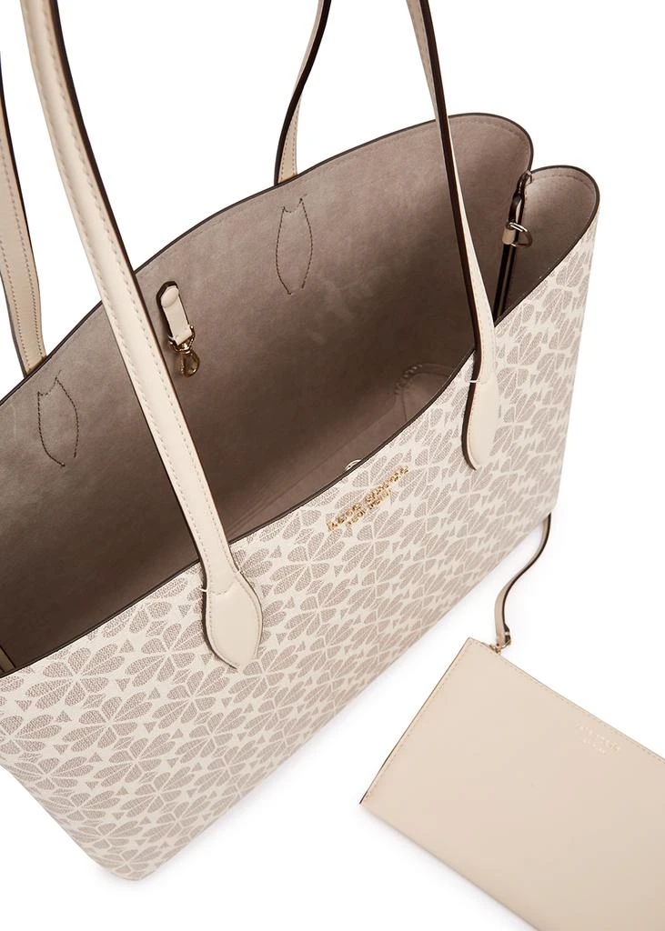 商品Kate Spade|All Day large spade-jacquard canvas tote,价格¥2613,第4张图片详细描述