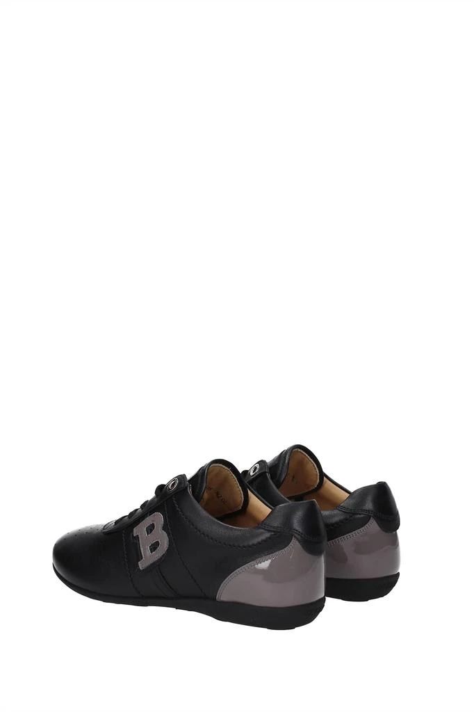 商品Bally|Sneakers Leather Black,价格¥1320,第4张图片详细描述