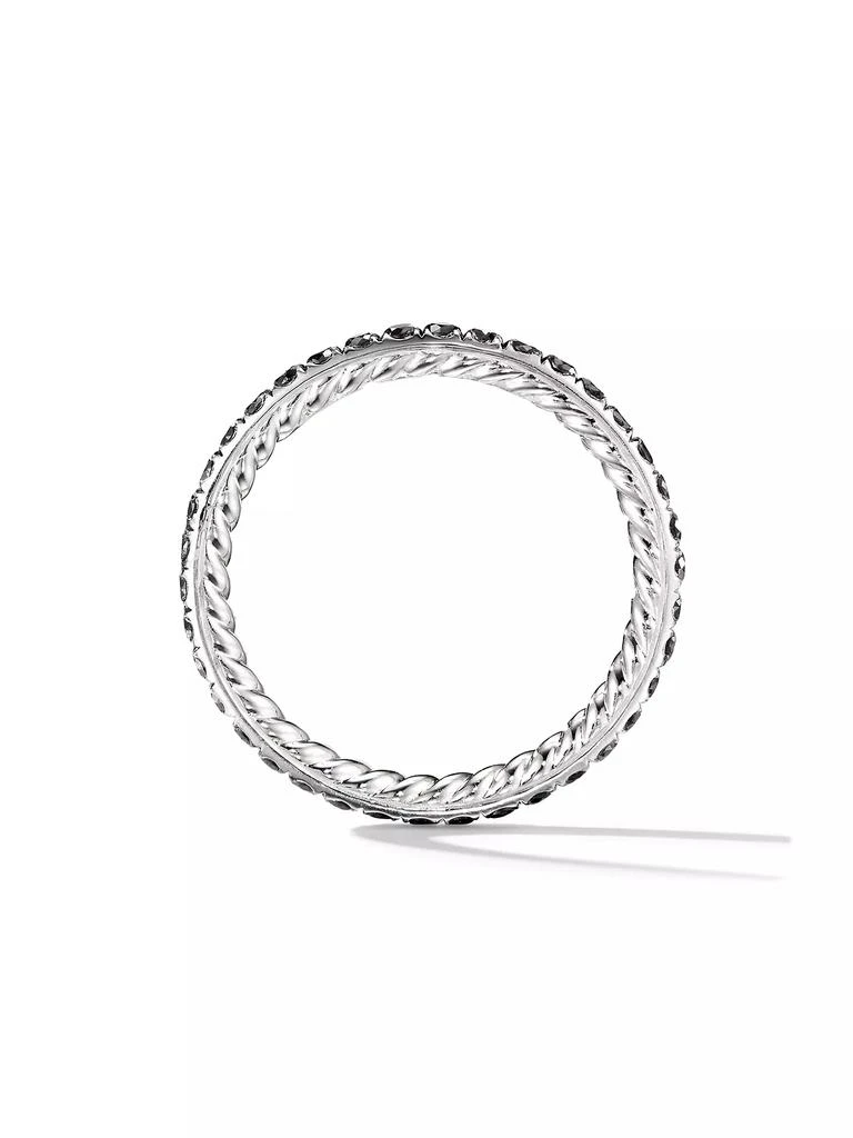 商品David Yurman|DY Eden Band Ring in Platinum,价格¥20982,第2张图片详细描述