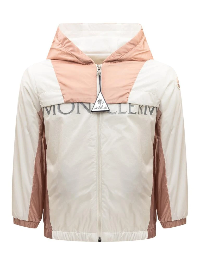 商品Moncler|Moncler Enfant Logo Detailed Color-Block Jacket,价格¥2514,第1张图片