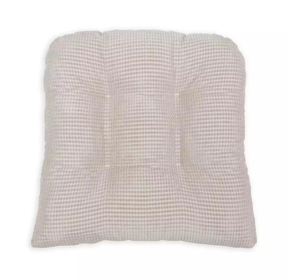 商品Arlee Home Fashions|Solid Textured Memory Foam 2-Pack Chair Pads,价格¥234,第1张图片