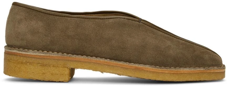 商品Lemaire|Taupe Piped Loafers,价格¥2257,第1张图片