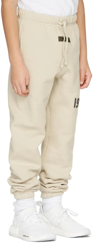 商品Essentials|Kids Beige '1977' Lounge Pants,价格¥474,第3张图片详细描述