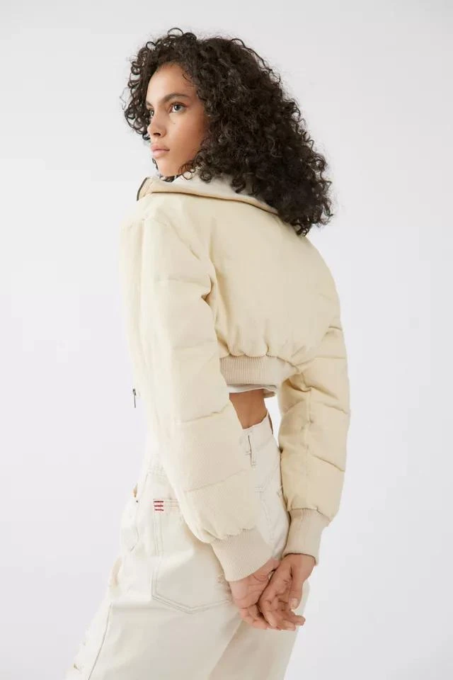 商品Urban Outfitters|UO Lily Corduroy Cropped Puffer Jacket,价格¥229,第4张图片详细描述