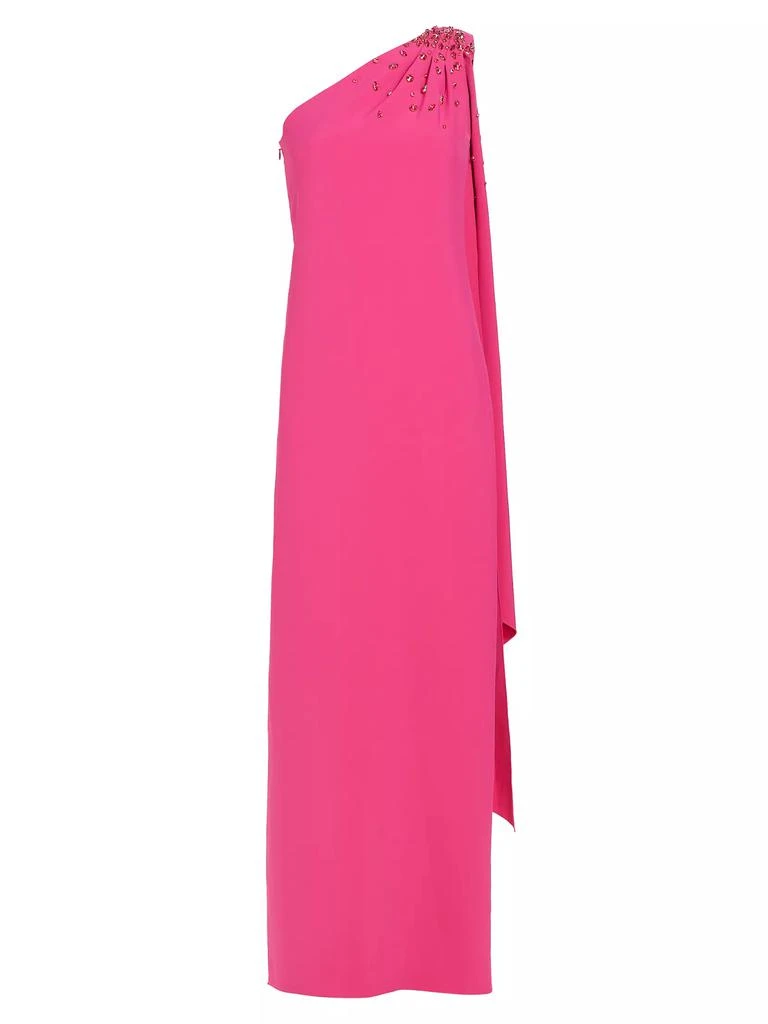商品Sachin & Babi|Leslie Asymmetric Embellished Stretch Crepe Gown,价格¥2544,第1张图片
