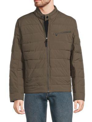 商品Michael Kors|Burbank Quilted Puffer Moto Tech Jacket,价格¥573,第6张图片详细描述