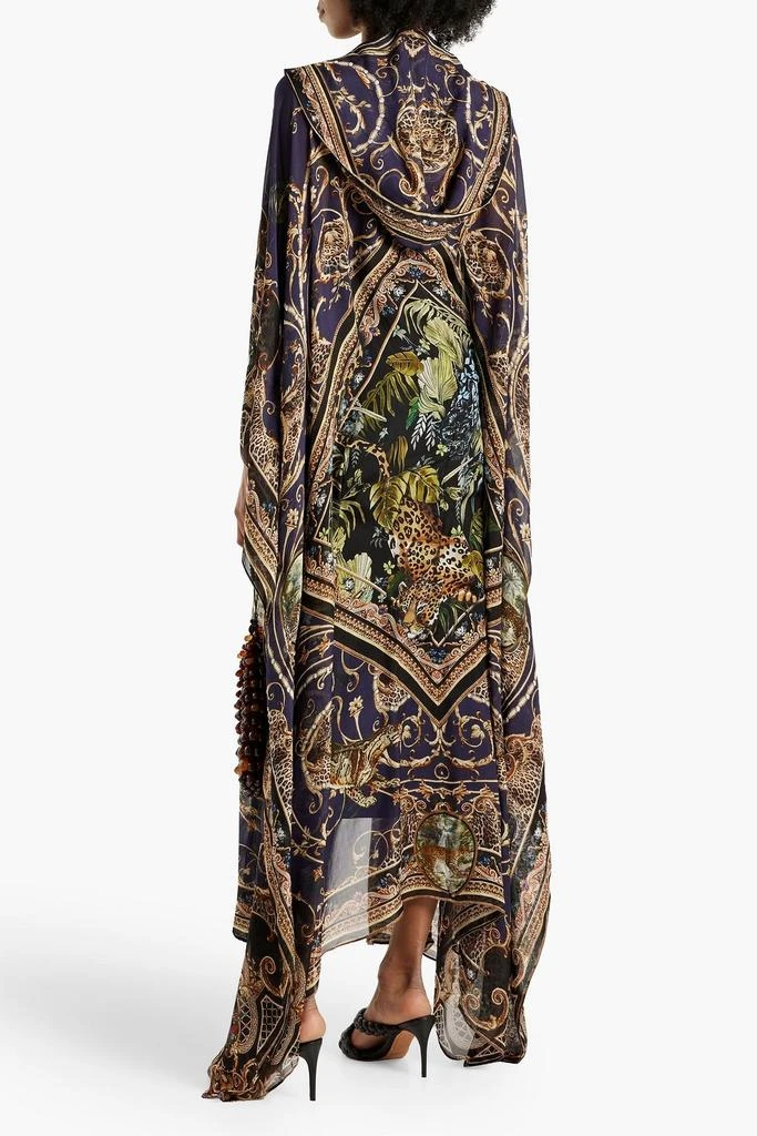 商品Camilla|Embellished printed silk-chiffon hooded kaftan,价格¥3374,第3张图片详细描述