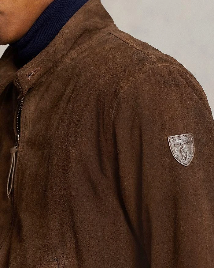 商品Ralph Lauren|Tumbled Suede Jacket,价格¥4452,第5张图片详细描述
