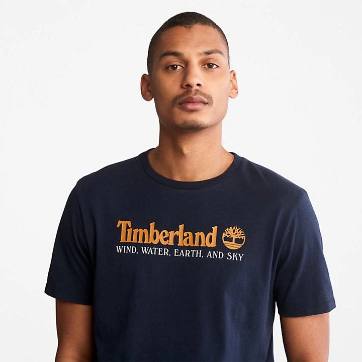 商品Timberland|Wind, Water, Earth and Sky™ T-Shirt for Men in Navy,价格¥231,第5张图片详细描述