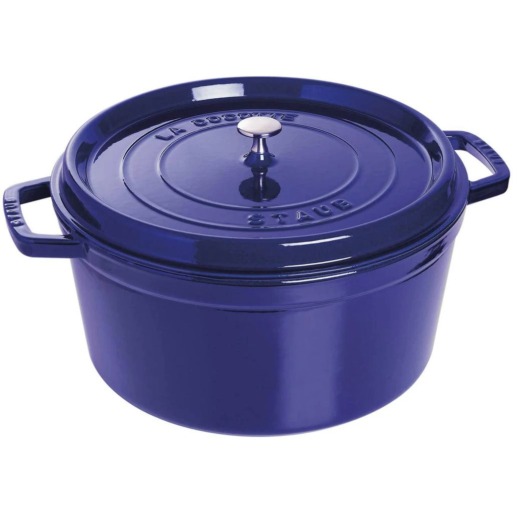 商品Staub|Staub Round Cocotte - Dark Blue - 28cm,价格¥1743,第1张图片
