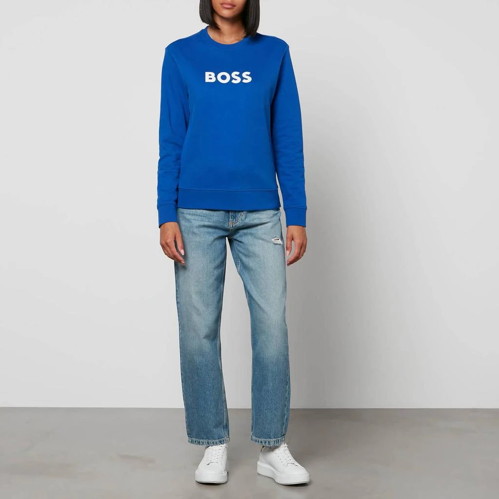 商品Hugo Boss|BOSS Women's Elaboss Sweatshirt - Open Blue,价格¥389,第3张图片详细描述