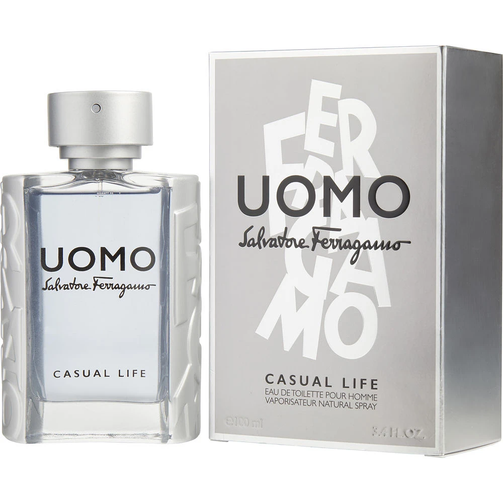 商品Salvatore Ferragamo|Salvatore Ferragamo 菲拉格慕 Uomo悠闲生活 峰逸男士淡香水 EDT 100ml,价格¥236,第1张图片