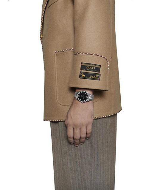 商品Gucci|Stainless Steel Bracelet Watch,价格¥14866,第7张图片详细描述