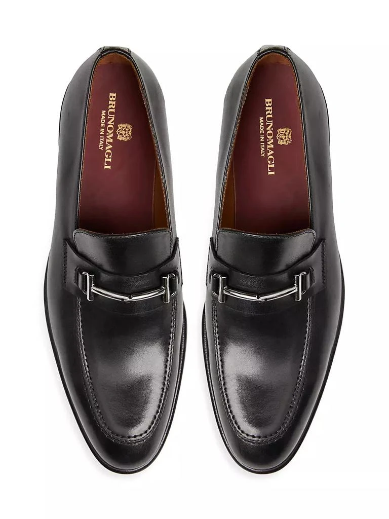 商品Bruno Magli|Sante Leather Loafers,价格¥2963,第4张图片详细描述