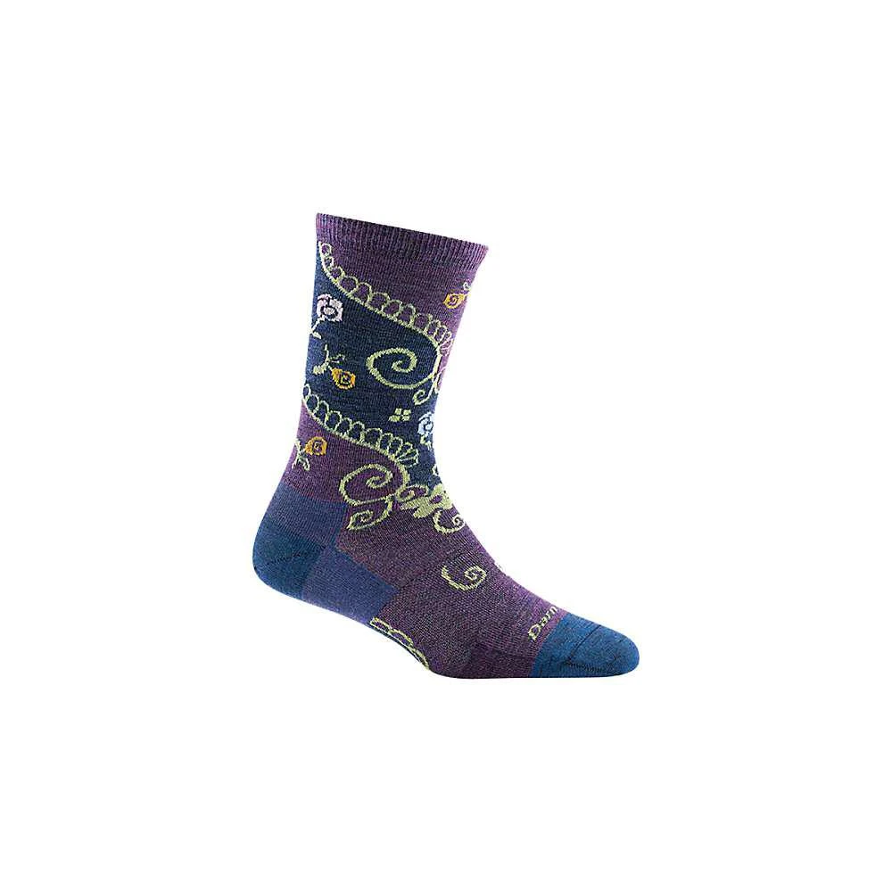 商品Darn Tough Vermont|Darn Tough Women's Twisted Garden Crew Light Sock,价格¥120,第1张图片