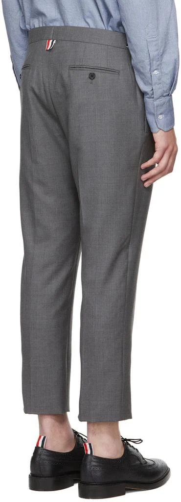 商品Thom Browne|灰色羊毛长裤,价格¥9469,第3张图片详细描述