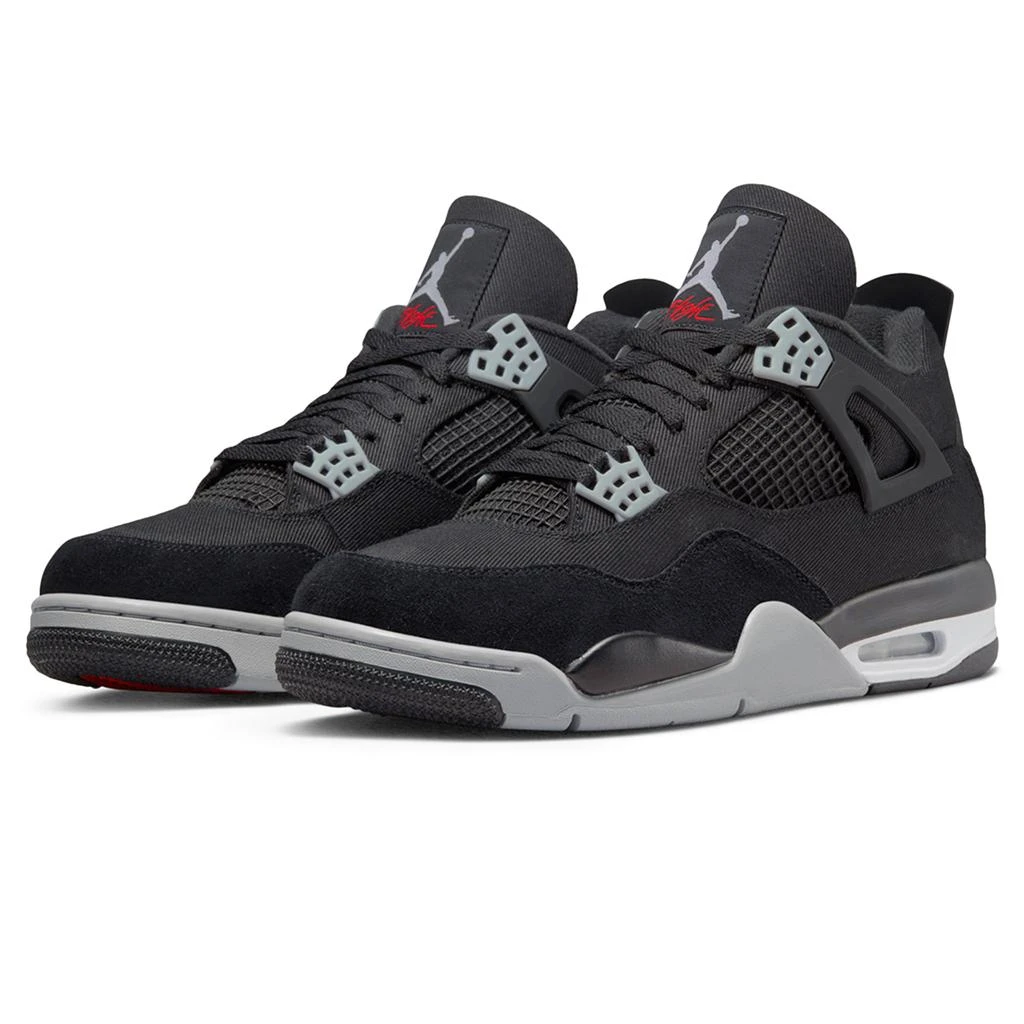 商品Jordan|Air Jordan 4 Retro SE Black Canvas,价格¥4385,第2张图片详细描述