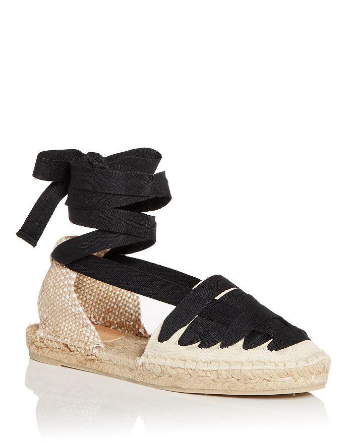商品CASTAÑER|Women's Jean Ankle Tie Espadrille Sandals ,价格¥710,第1张图片