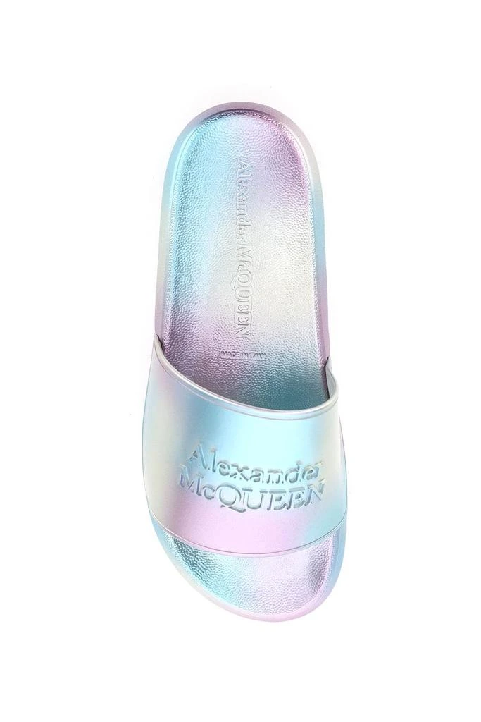 商品Alexander McQueen|Alexander Mcqueen Holo Slides,价格¥1786,第2张图片详细描述