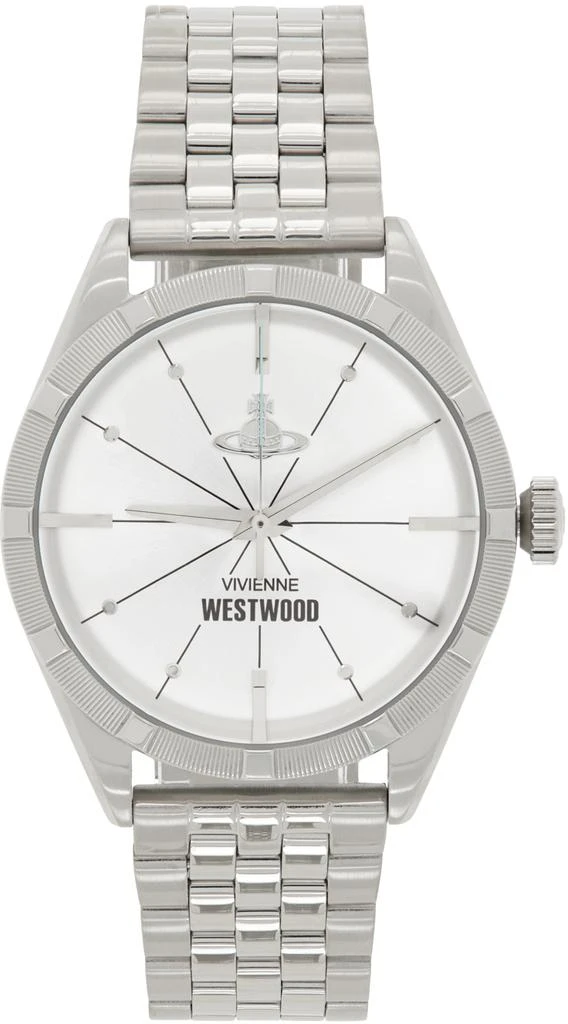 商品Vivienne Westwood|Silver Conduit Watch,价格¥3089,第1张图片