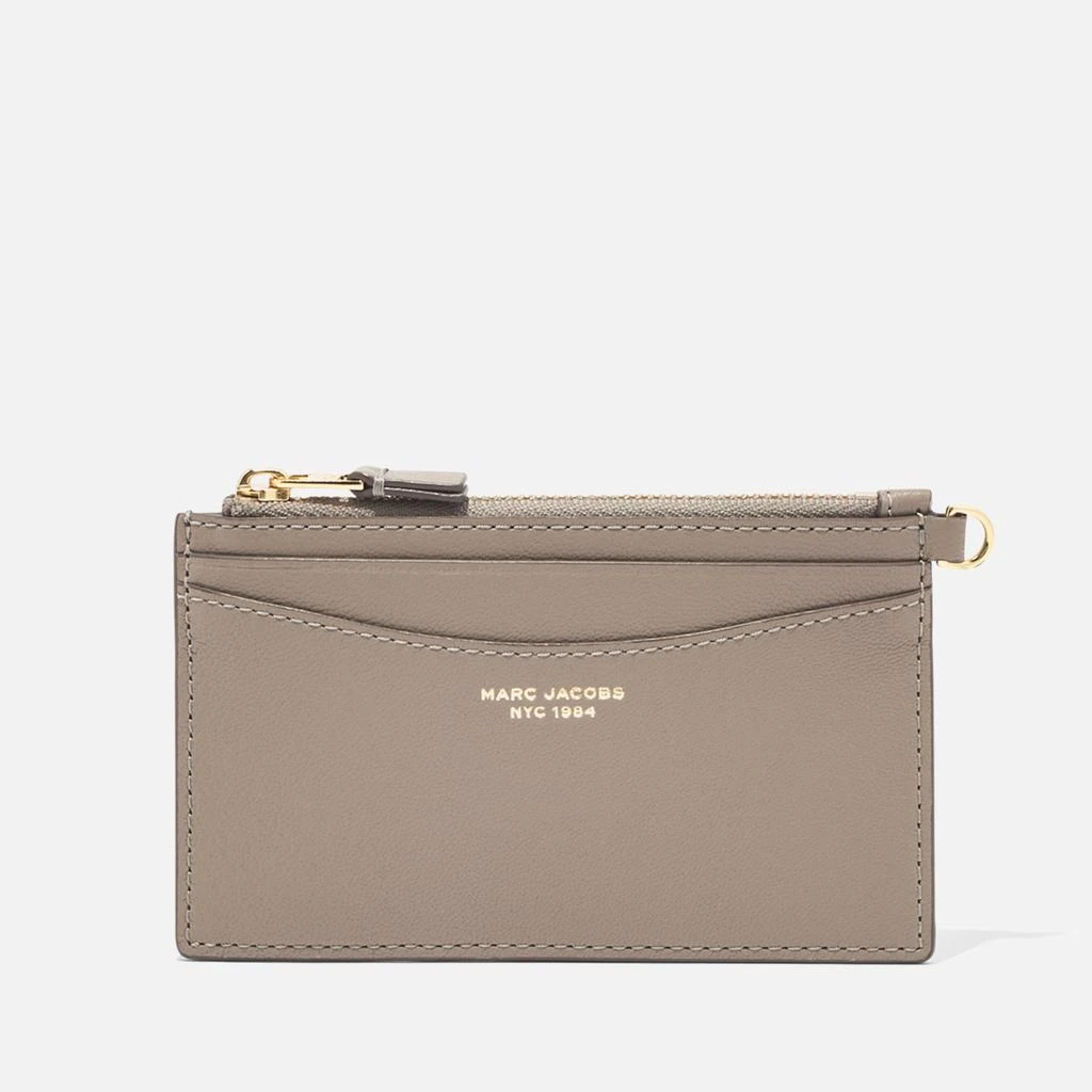 商品Marc Jacobs|Marc Jacobs The Top Zip Wristlet Leather Wallet,价格¥842,第3张图片详细描述