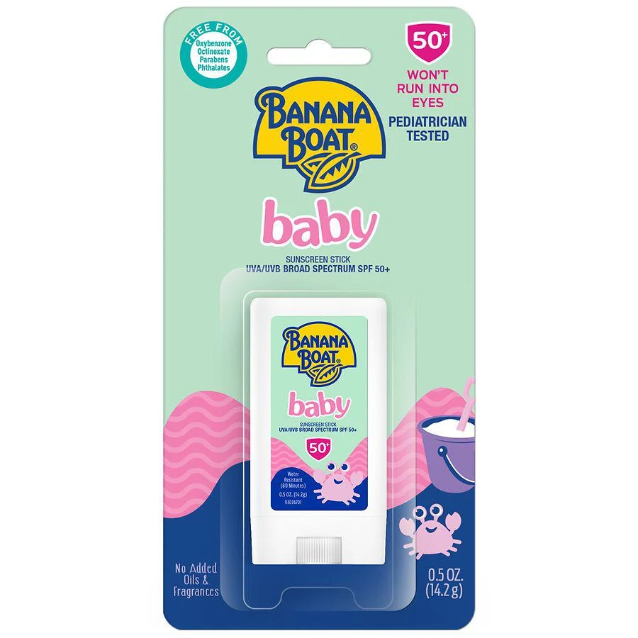 商品Banana Boat|Simply Protect Baby Sunscreen Stick SPF 50,价格¥64,第1张图片