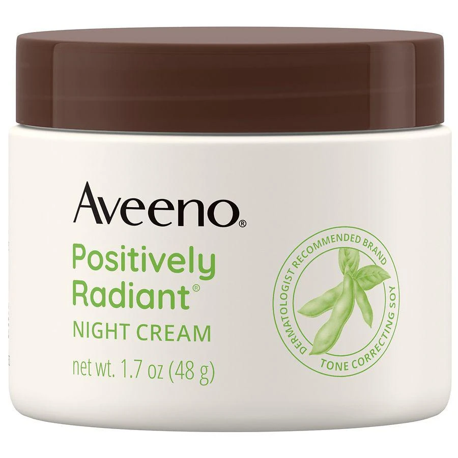 商品Aveeno|Positively Radiant Moisturizing Face & Neck Night Cream,价格¥188,第2张图片详细描述