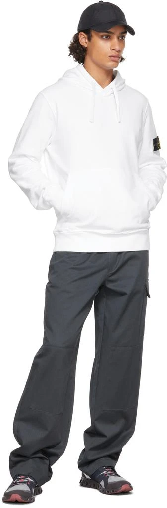 商品Stone Island|White Classic Hoodie,价格¥1369,第5张图片详细描述