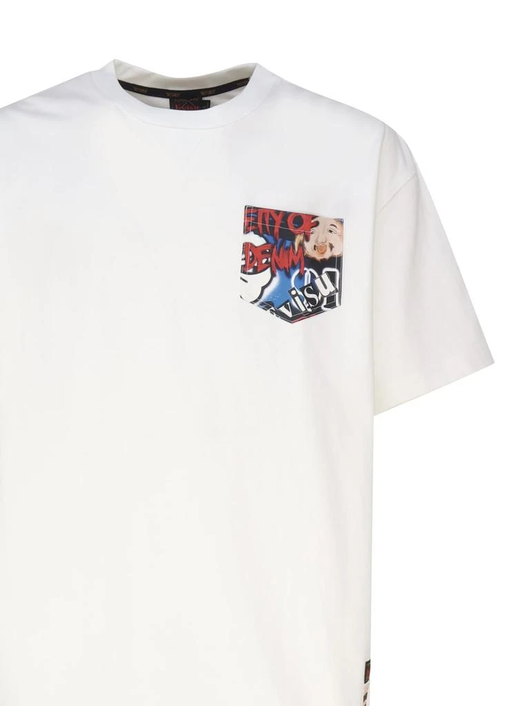 商品Evisu|Cotton T-shirt With Decorated Pocket,价格¥991,第2张图片详细描述