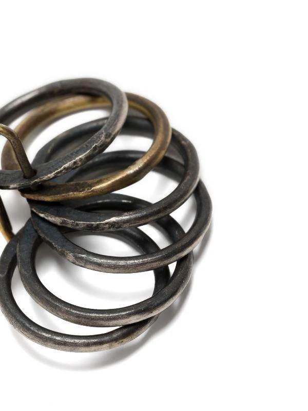 商品DETAJ|Uma Wang X Detaj African Wide Stacked Ring,价格¥3670,第3张图片详细描述