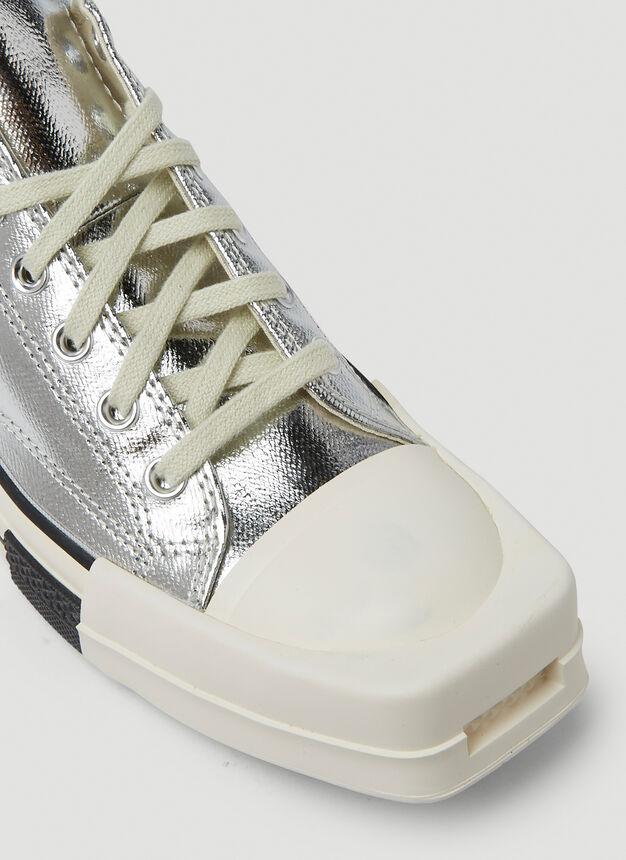 男款 Rick Owens联名Converse Turbodrk Low 休闲鞋 银色商品第6张图片规格展示