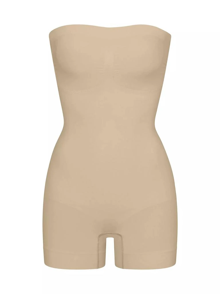 商品SKIMS|Seamless Sculpt Strapless Shortie Bodysuit,价格¥562,第1张图片