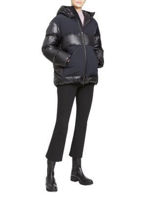 商品Theory|Plus Hooded Puffer Jacket,价格¥1238,第7张图片详细描述