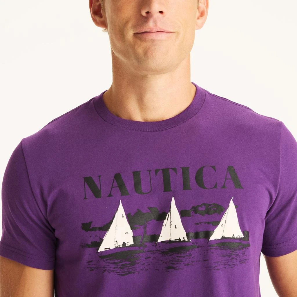 商品Nautica|Mens Keep Calm Graphic T-Shirt,价格¥118,第2张图片详细描述