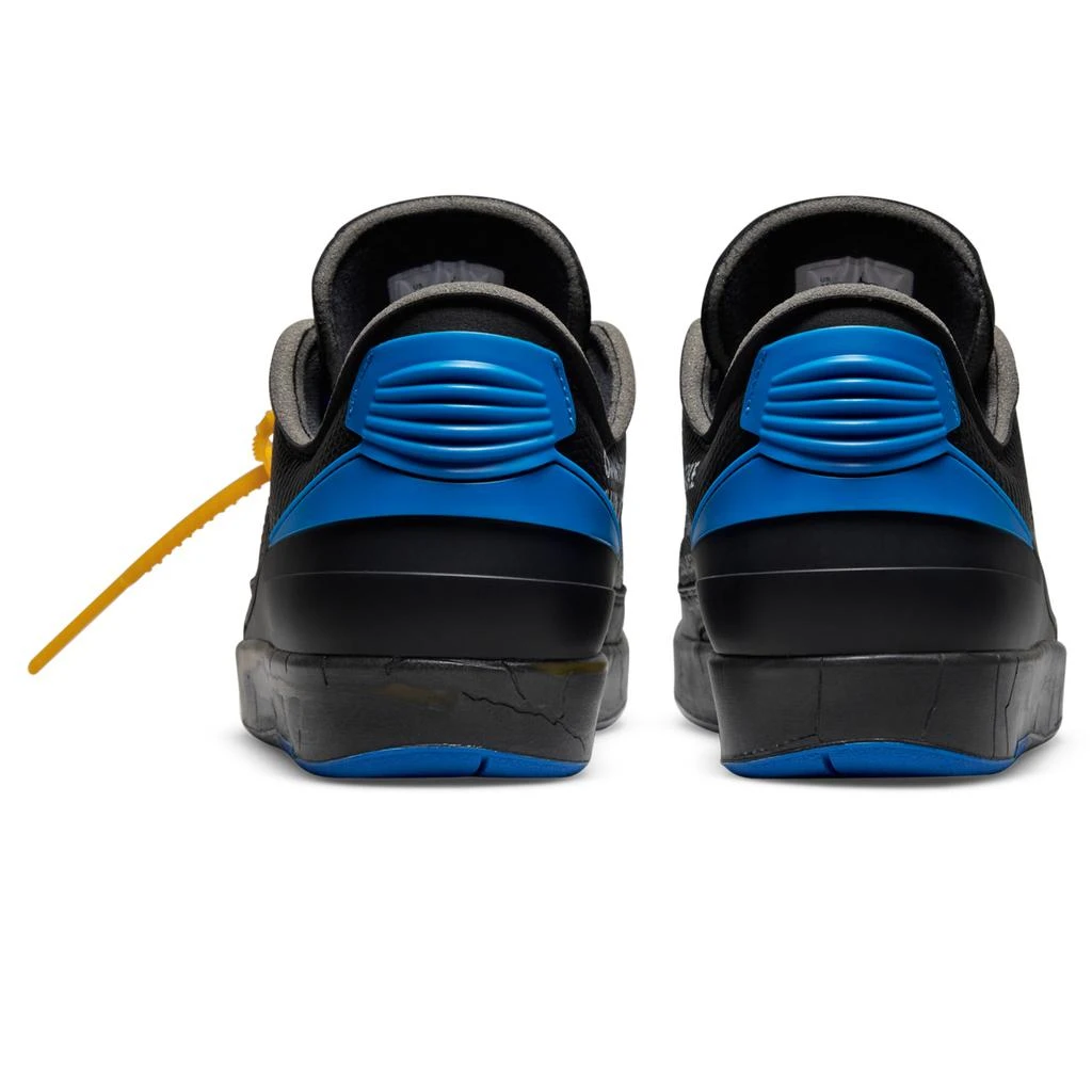 商品Jordan|Air Jordan 2 X Off-White Retro Low Black Blue,价格¥3820,第3张图片详细描述