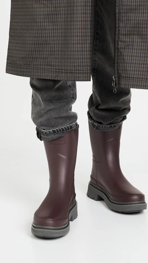 商品Hunter|Hunter Boots 精致缝线短靴,价格¥436,第3张图片详细描述