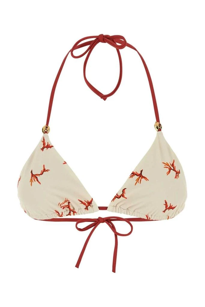 商品Fendi|Fendi Coral Printed Bikini Top,价格¥3605,第1张图片