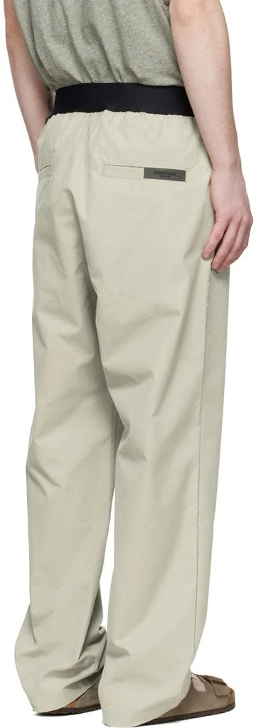 商品Essentials|Green Cotton Lounge Pants,价格¥339,第3张图片详细描述
