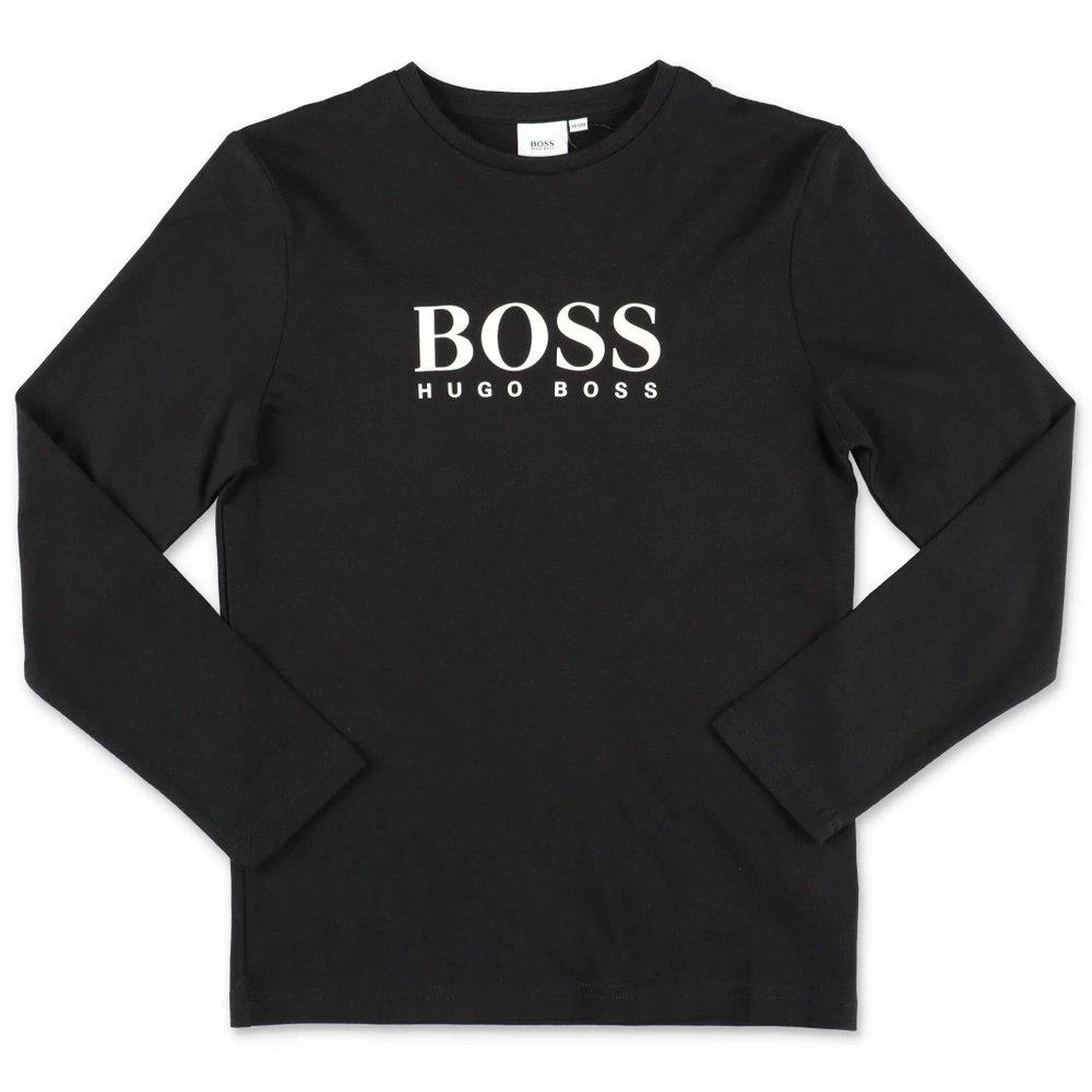 商品Hugo Boss|Нugо Воss Kids Logo Printed Long Sleeved T-Shirt,价格¥346,第1张图片