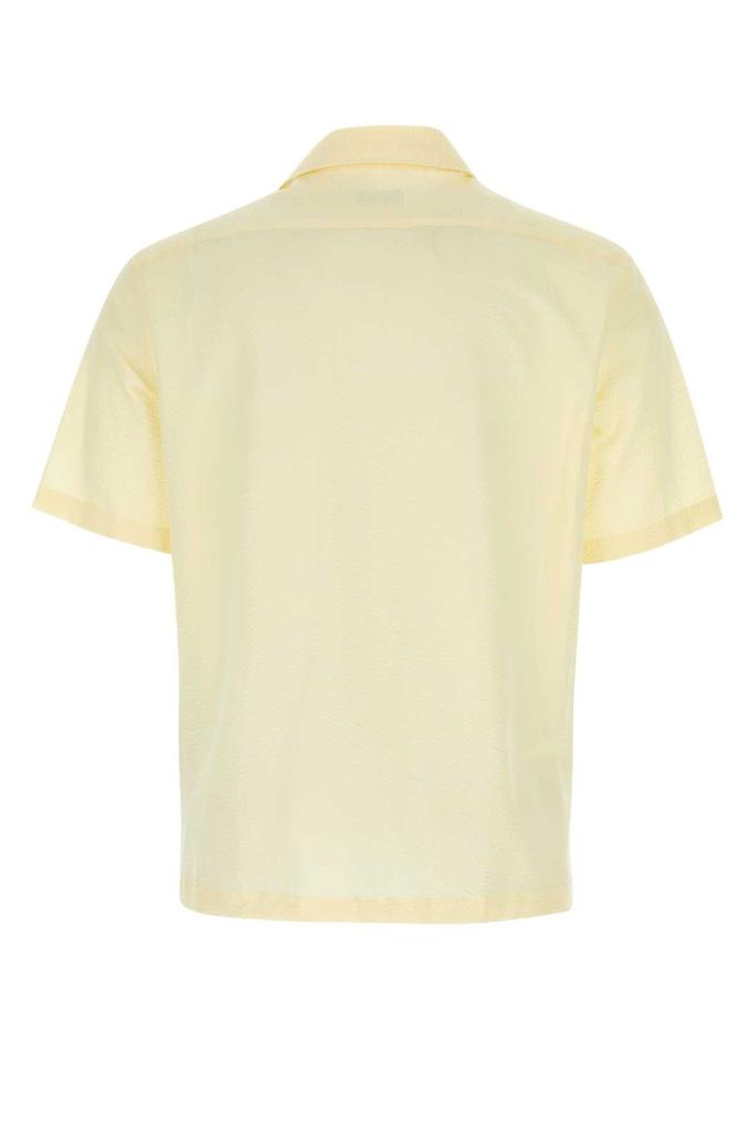 Ermenegildo Zegna Short-Sleeved Buttoned Shirt商品第2张图片规格展示