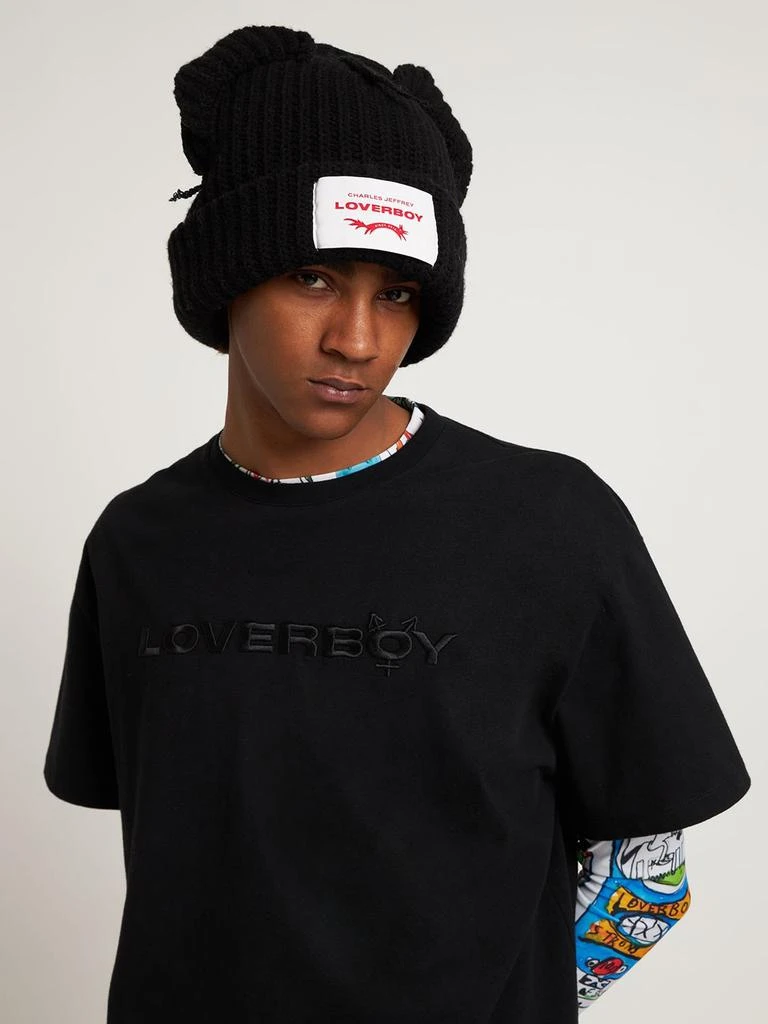 商品Charles Jeffrey Loverboy|Supersize Chunky Ears Wool Blend Beanie,价格¥2028,第1张图片详细描述