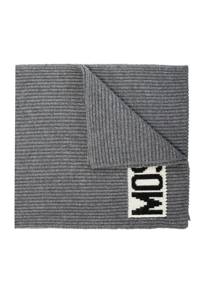 商品Moschino|Moschino Logo Intarsia-Knit Scarf,价格¥618,第1张图片