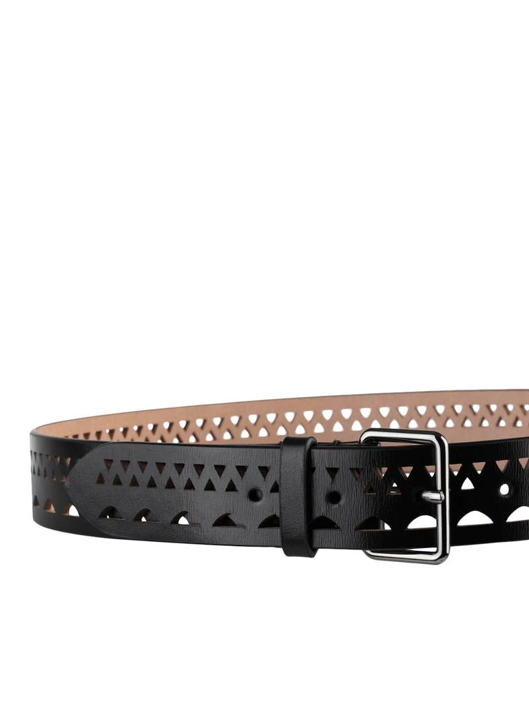 商品Alaïa|THIN BELT MADE OF LUXURY WAVY CALF LEATHER,价格¥4254,第3张图片详细描述